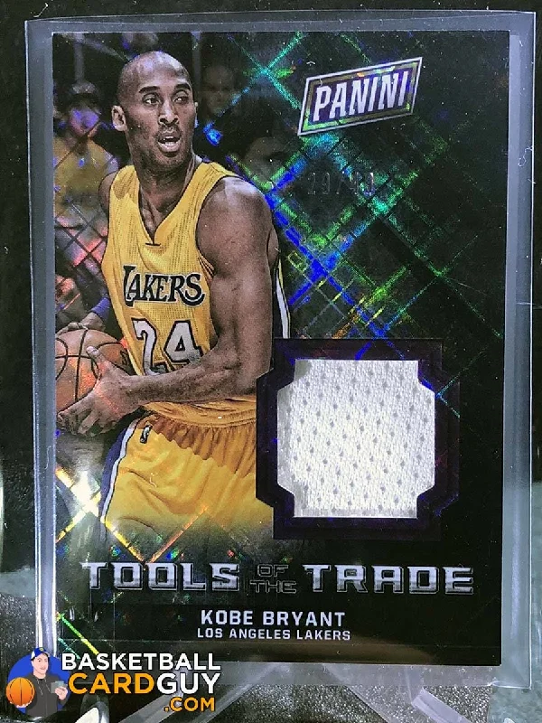 Kobe Bryant 2016 Panini National Convention Tools of the Trade Diamond Awe Jersey  #/49