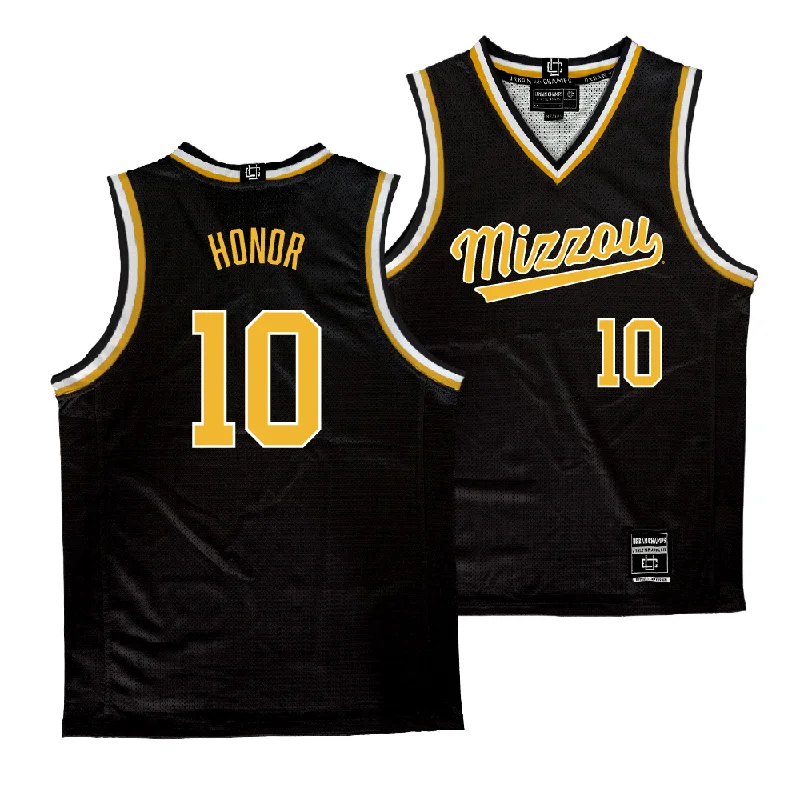 Mizzou Men's Basketball Black Jersey - Nick Honor | #10