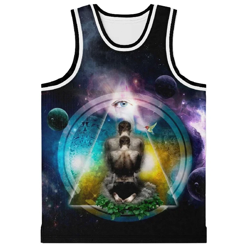 Third Eye Aura Basketball Jersey