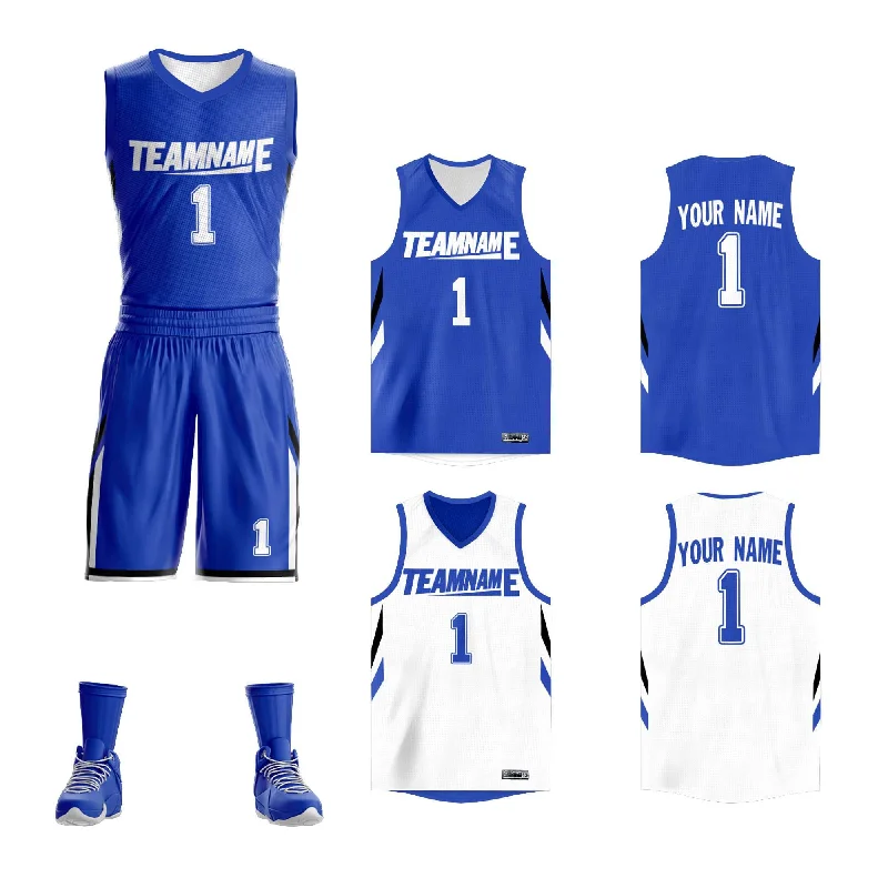 Custom Team Basketball Jersey Sportwear Reversible Sets Uniforms for Adults/Youth