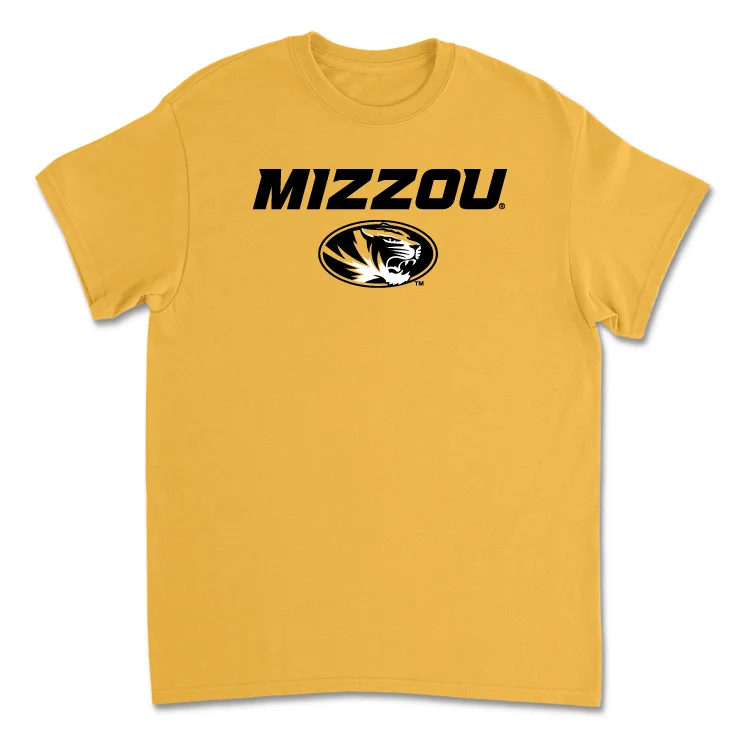 Gold Men's Basketball Mizzou Tee - Nick Honor