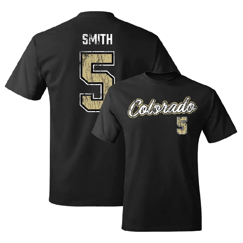 Men's Basketball Black Script Tee - RJ Smith Jr.