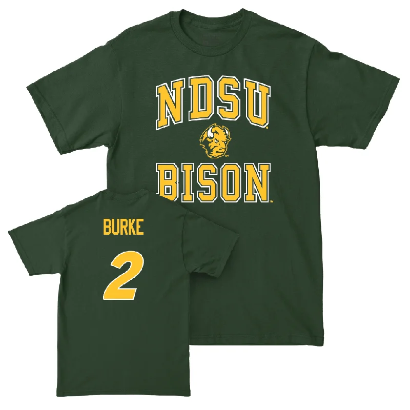 Green Men's Basketball College Tee - Jeremiah Burke