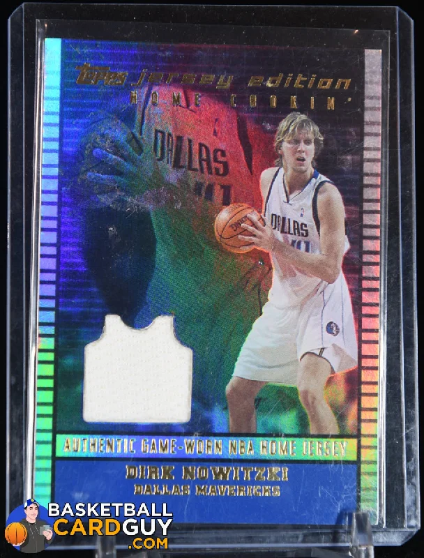 Dirk Nowitzki 2002-03 Topps Jersey Edition #JEDNO H