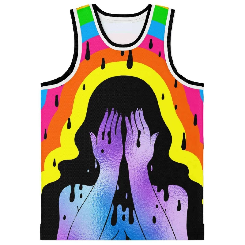 Dark Tears Basketball Jersey