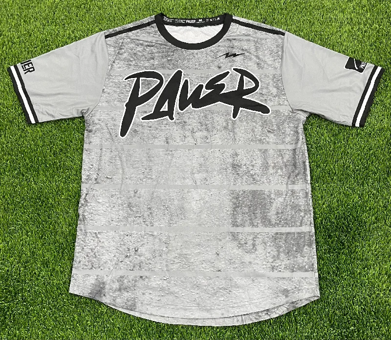 Pauer Cement Grey/Black Graffiti Jersey