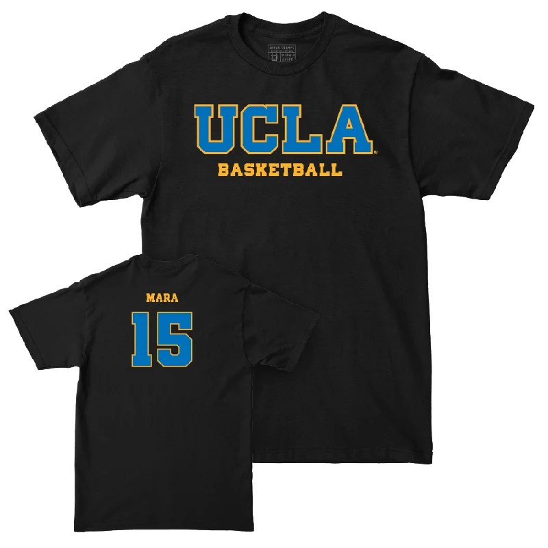 UCLA Men's Basketball Black Wordmark Tee  - Aday Mara