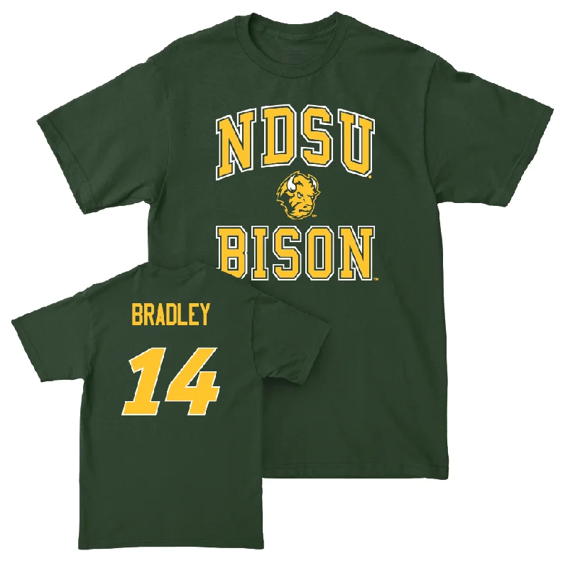 Green Men's Basketball College Tee - Eli Bradley