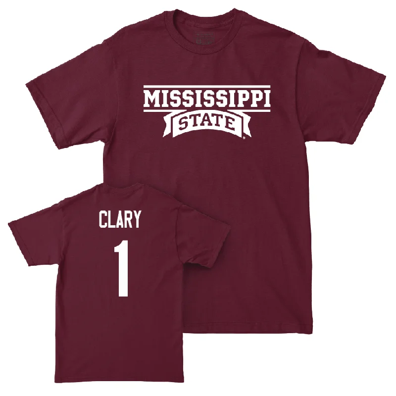 Maroon Men's Basketball Team Tee  - Kanye Clary