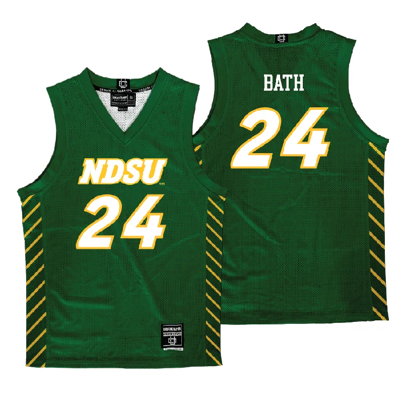 NDSU Men's Basketball Green Jersey  - Patrick Bath