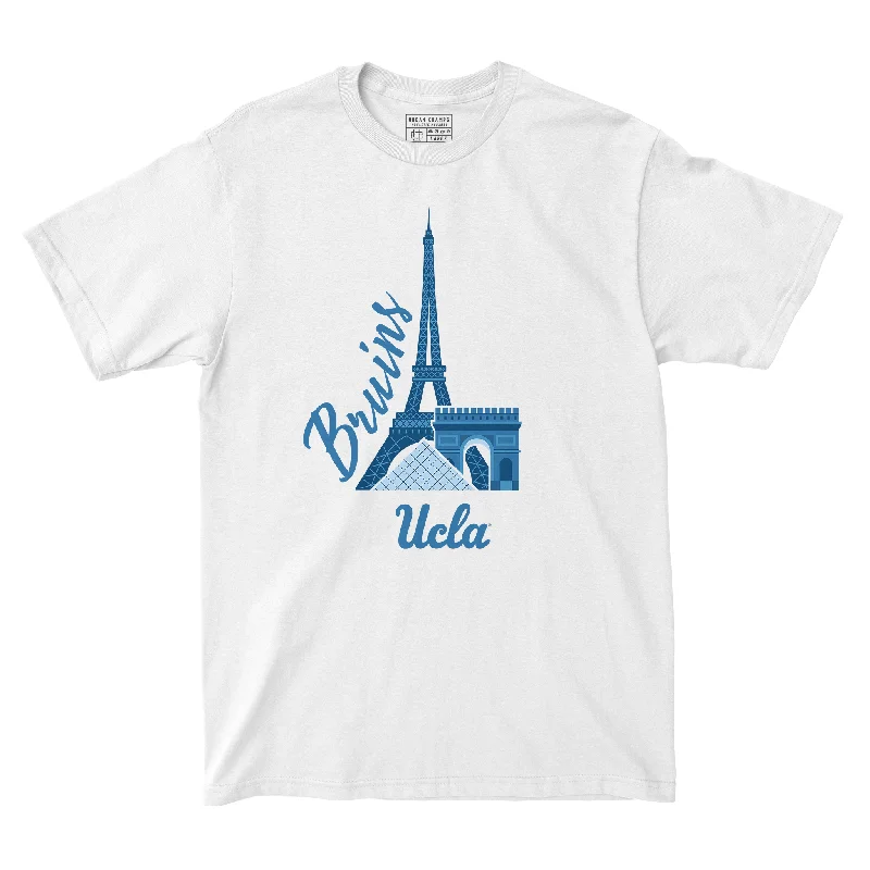 EXCLUSIVE RELEASE: UCLA Paris Cartoon White Tee