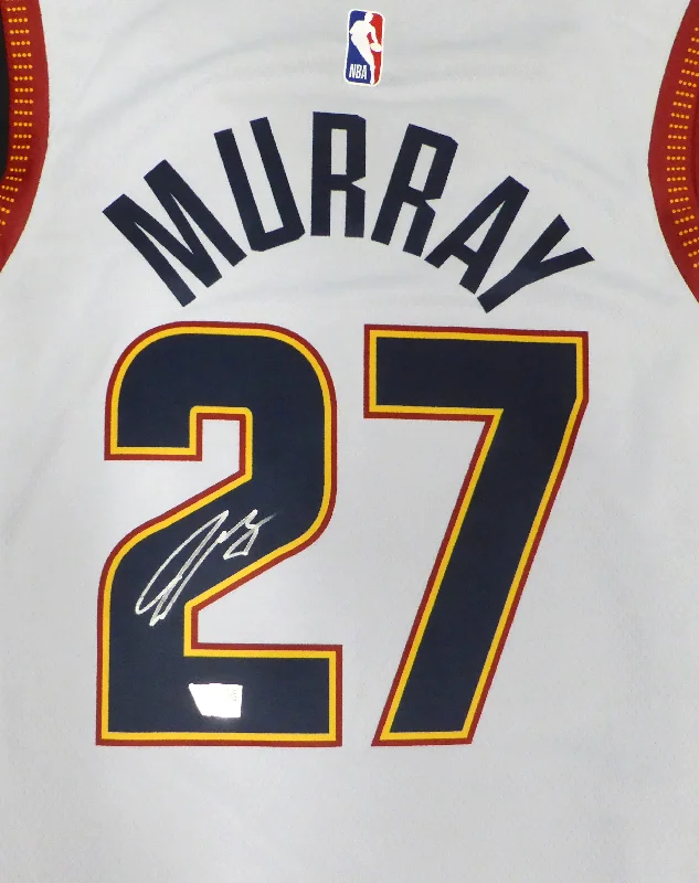 Denver Nuggets Jamal Murray Autographed White Nike Jersey Fanatics #SV33329638