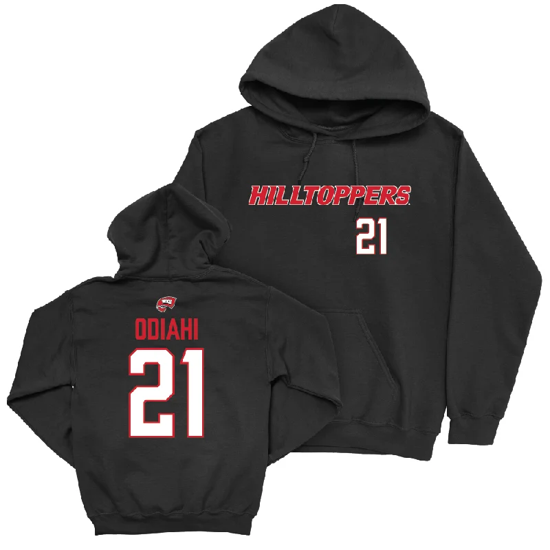 WKU Men's Basketball Black Hilltoppers Hoodie   - Leeroy Odiahi