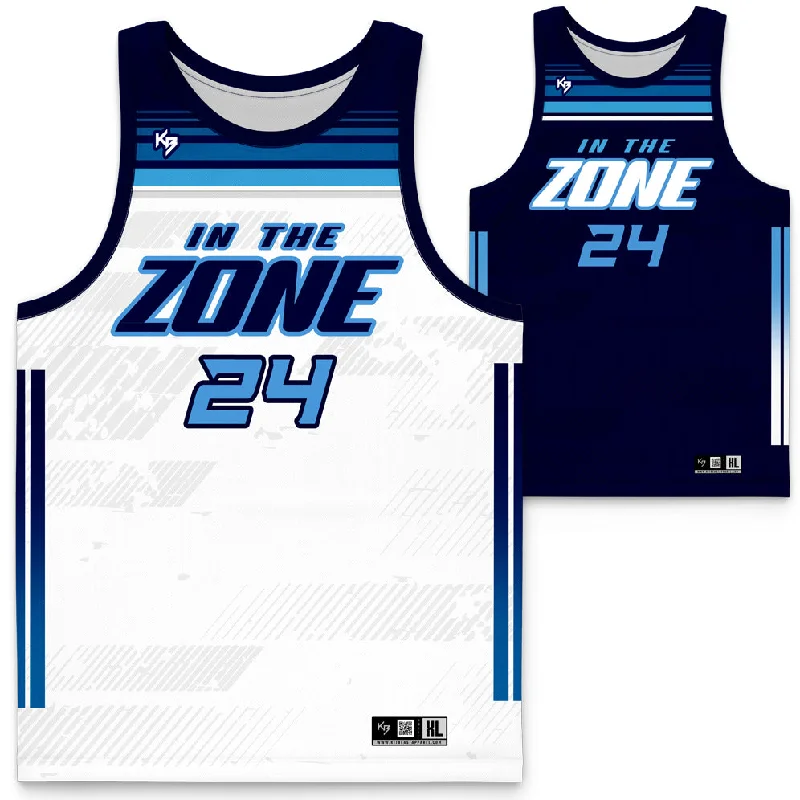 In The Zone Custom Basketball Jersey (Home + Away)