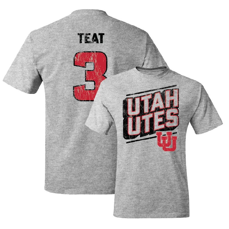 Sport Grey Men's Basketball Slant Tee  - Jayden Teat