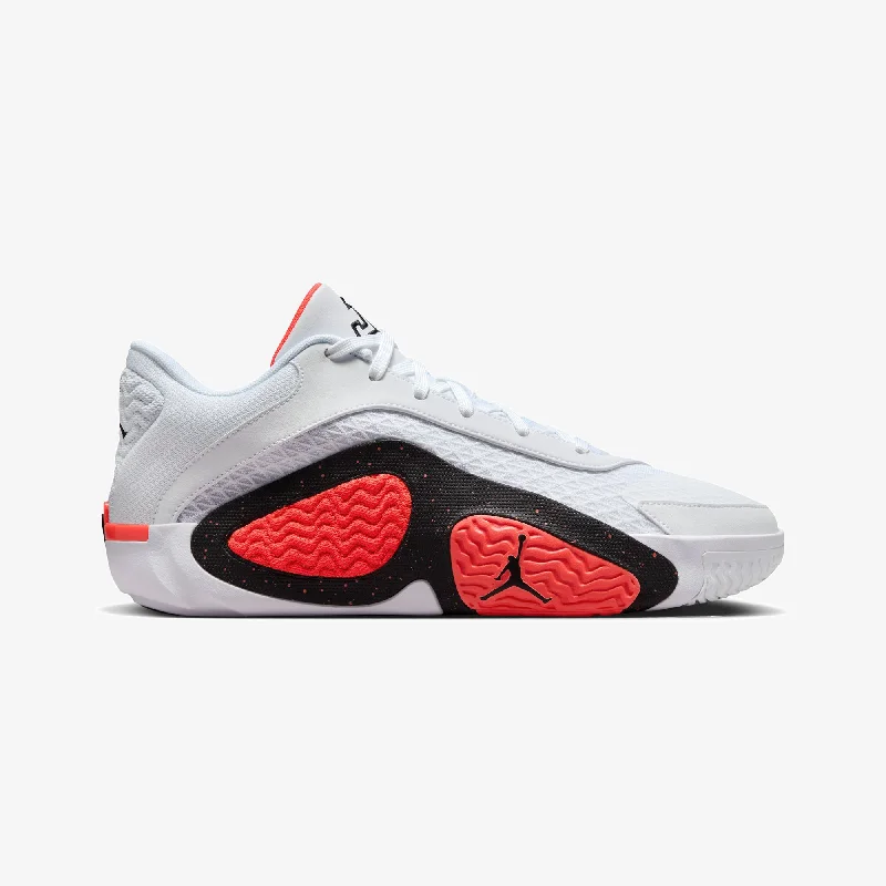 JORDAN | JASON TATUM 2PF { WHITE/BLACK-BRIGHT CRIMSON