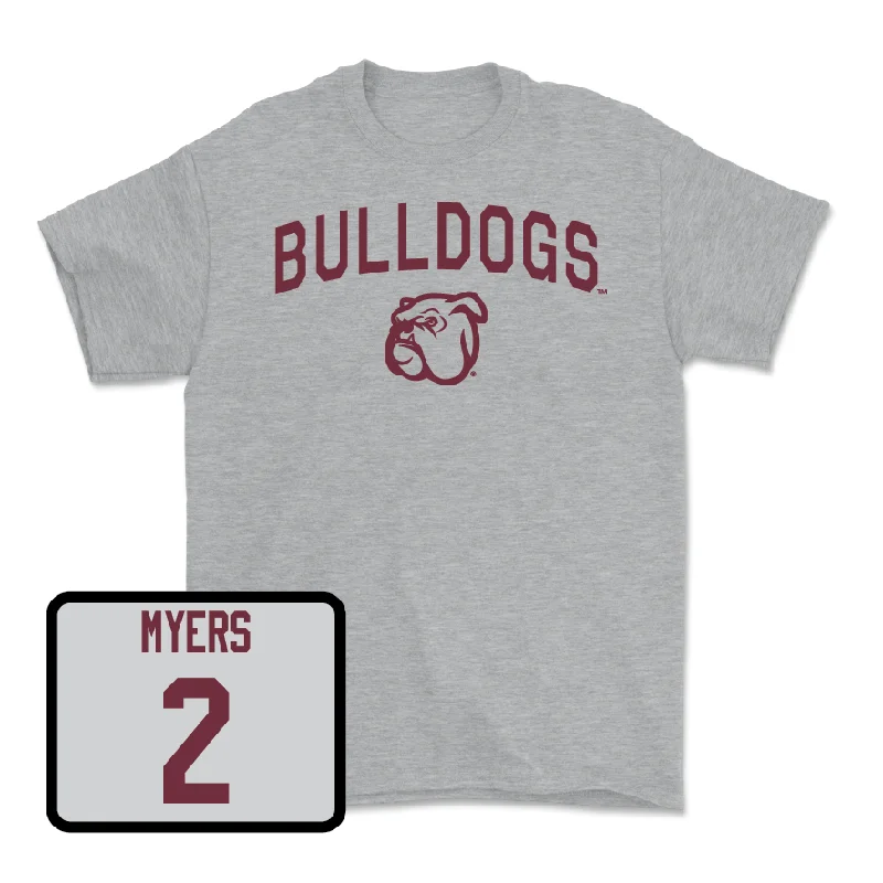 Sport Grey Men's Basketball Bulldogs Tee - Adrian Myers