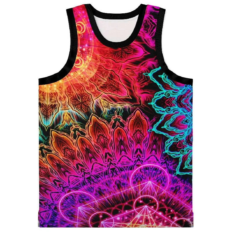 Platonic Mandala Basketball Jersey