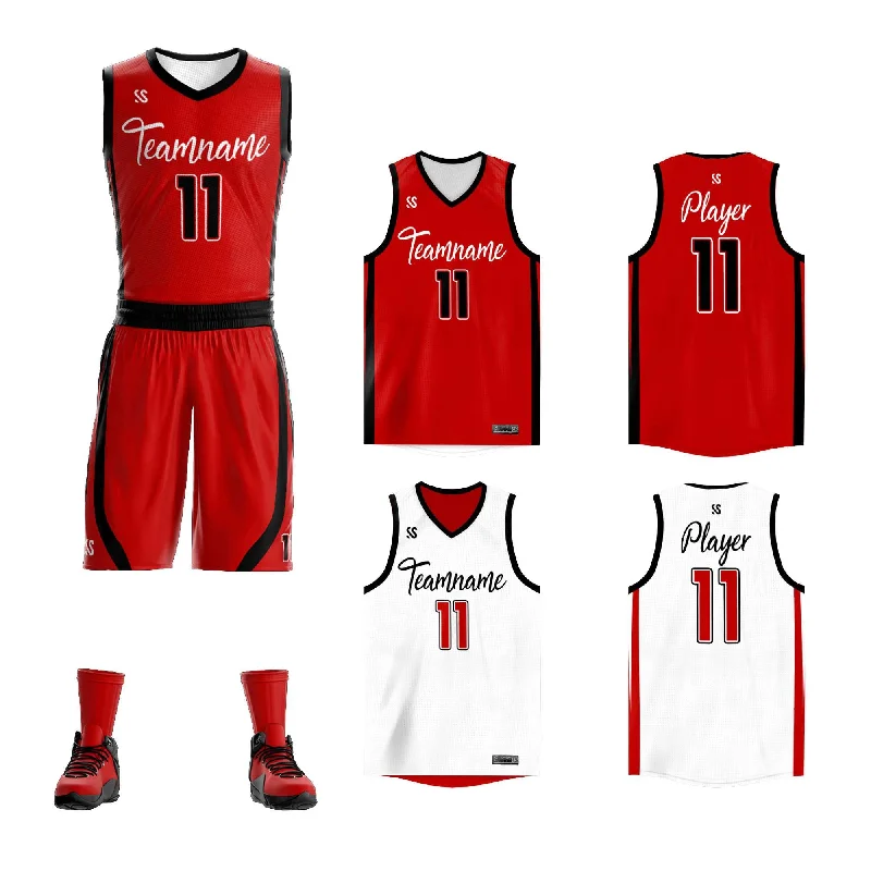 Custom Reversible Basketball Jersey Sets | Team Sets Uniforms Sportwear