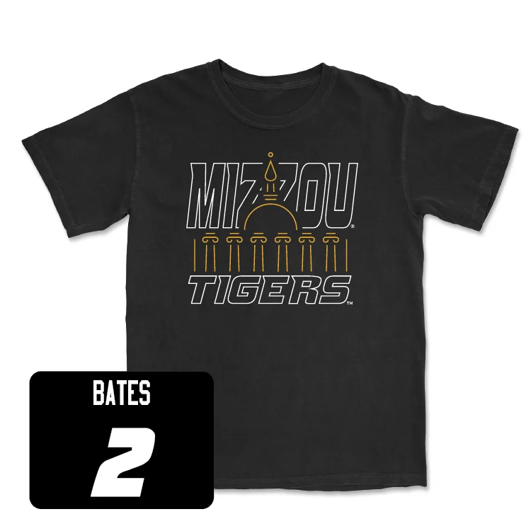 Men's Basketball Black Columns Tee - Tamar Bates