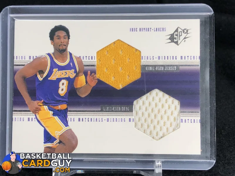 Kobe Bryant 1999-00 SPx Winning Materials #WM4 Jersey/Shoe Patch