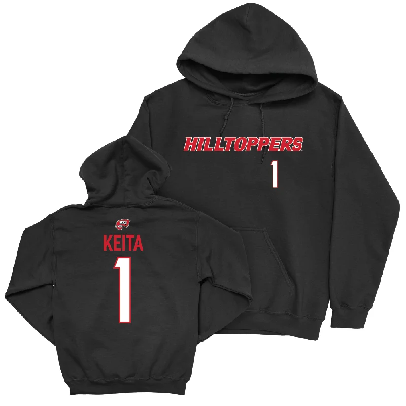 WKU Men's Basketball Black Hilltoppers Hoodie   - Blaise Keita