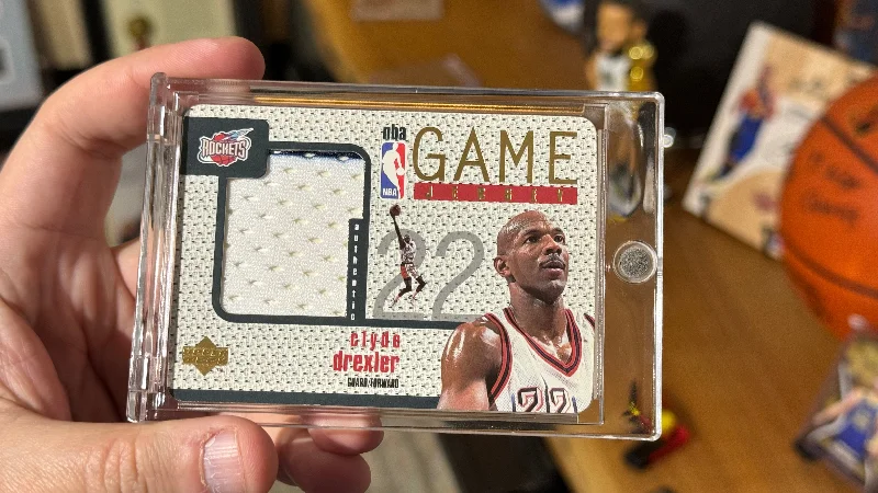 Clyde Drexler 1997-98 UD Game Jersey