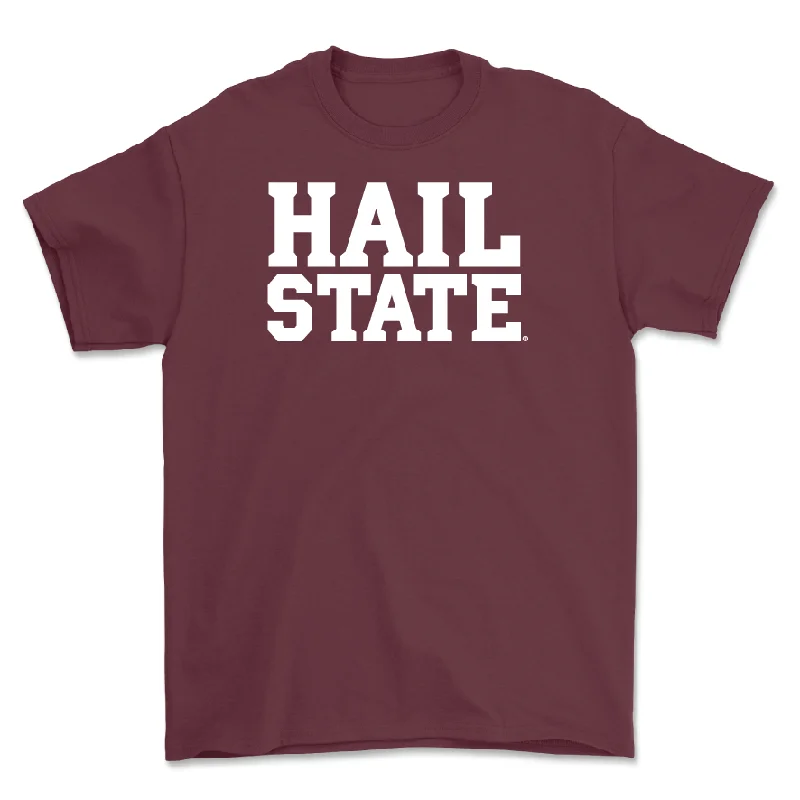 Maroon Men's Basketball Hail Tee - Cameron Matthews