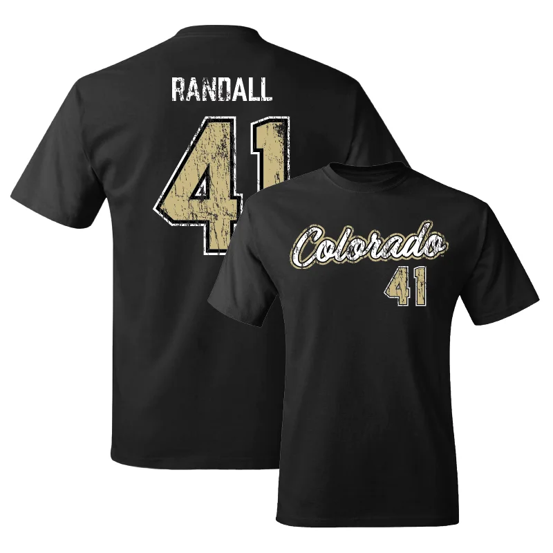 Men's Basketball Black Script Tee  - Nick Randall