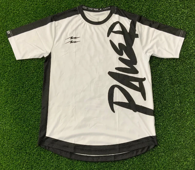 Pauer Logo Jersey White