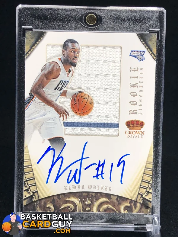 Kemba Walker 2012-13 Panini Preferred Silhouettes RC Jersey Auto #/199