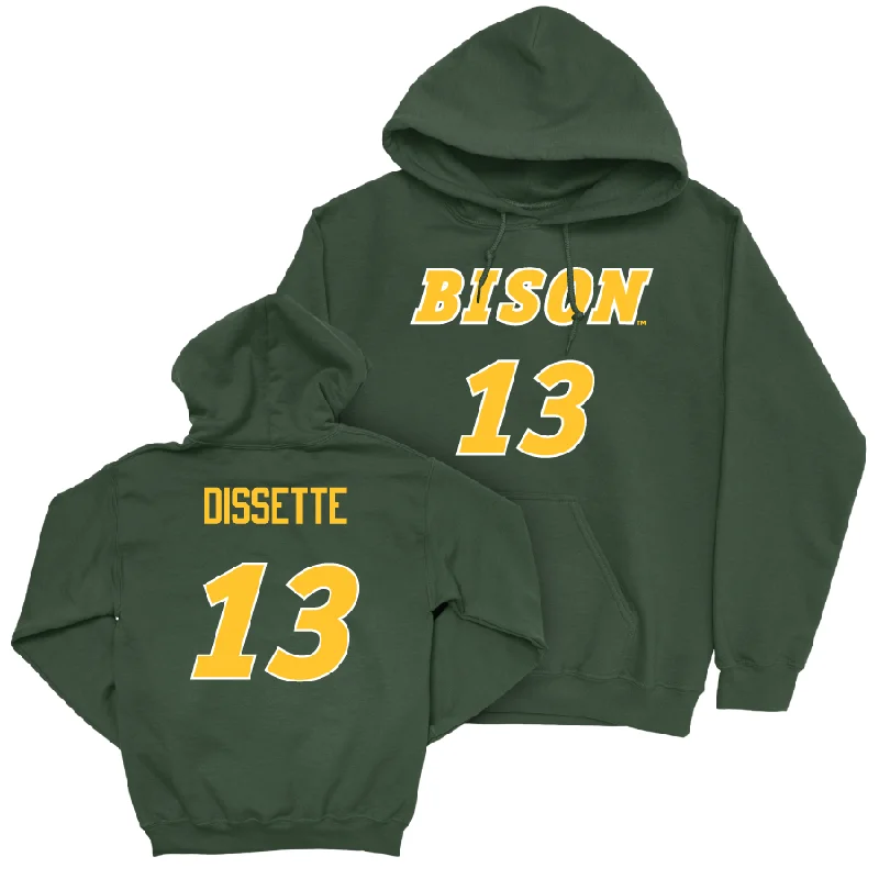 Green Men's Basketball Player Hoodie - Darik Dissette