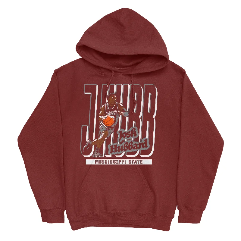 EXCLUSIVE RELEASE: J Hubb Cartoon Maroon Crewneck