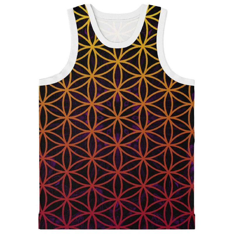 Flower of Life Basketball Jersey