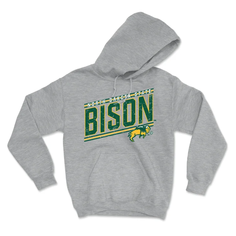 Sport Grey Men's Basketball Vintage Hoodie - Noah Feddersen