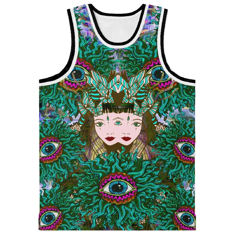 Mystic Flowering Basketball Jersey