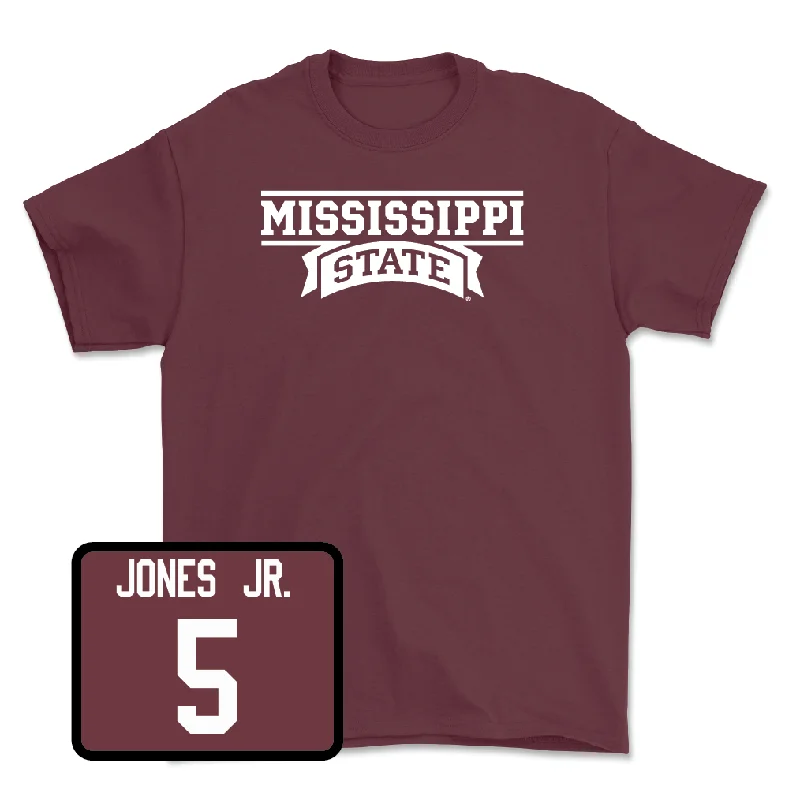 Maroon Men's Basketball Team Tee - Shawn Jones Jr.