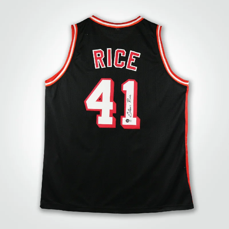 Glen Rice Signed Jersey