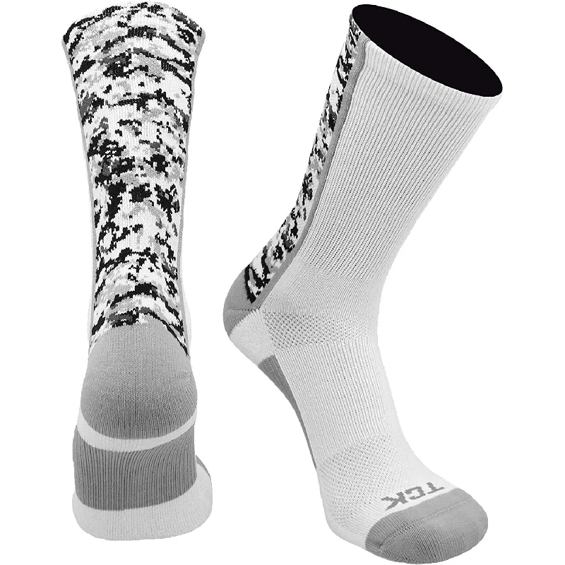 TCK Sports Digital Camo Crew Socks