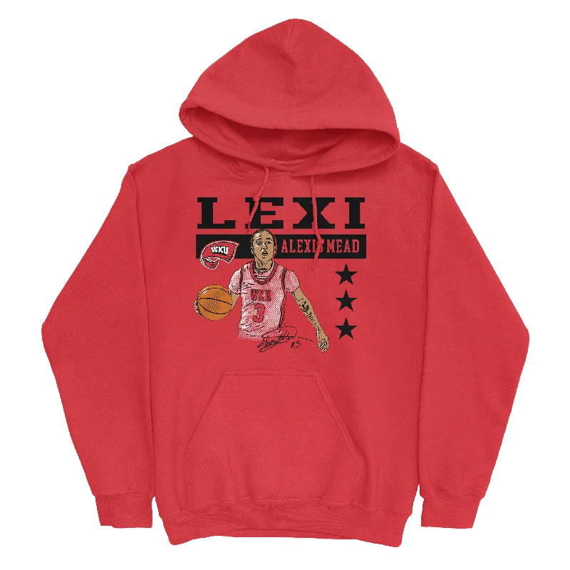 EXCLUSIVE RELEASE: Alexis Mead Illustrated Red Hoodie