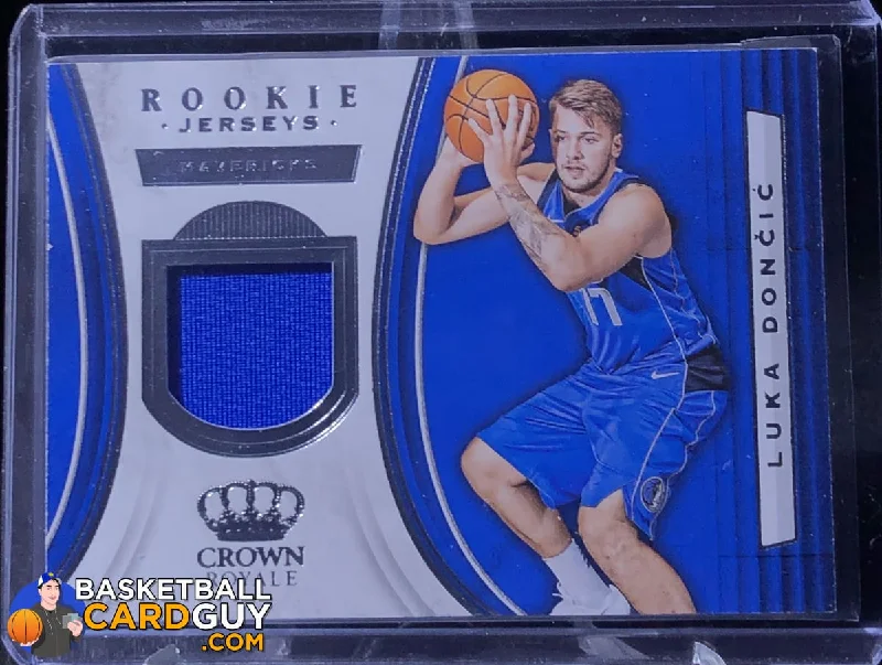 Luka Doncic 2018-19 Crown Royale Rookie Jerseys