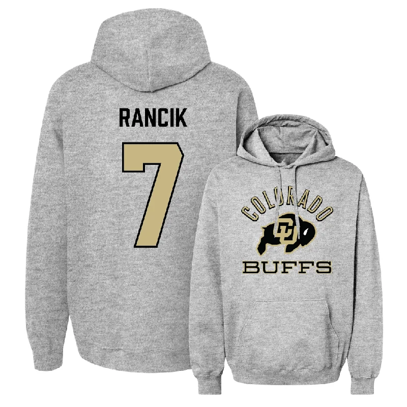 Sport Grey Men's Basketball Classic Hoodie  - Sebastian Rancik