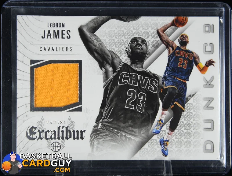 LeBron James 2014-15 Panini Excalibur Dunk Company Jerseys #4