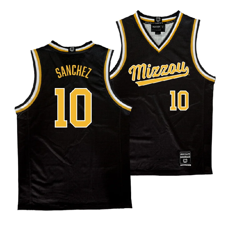 Mizzou Men's Basketball Black Jersey  - Jeremy Sanchez