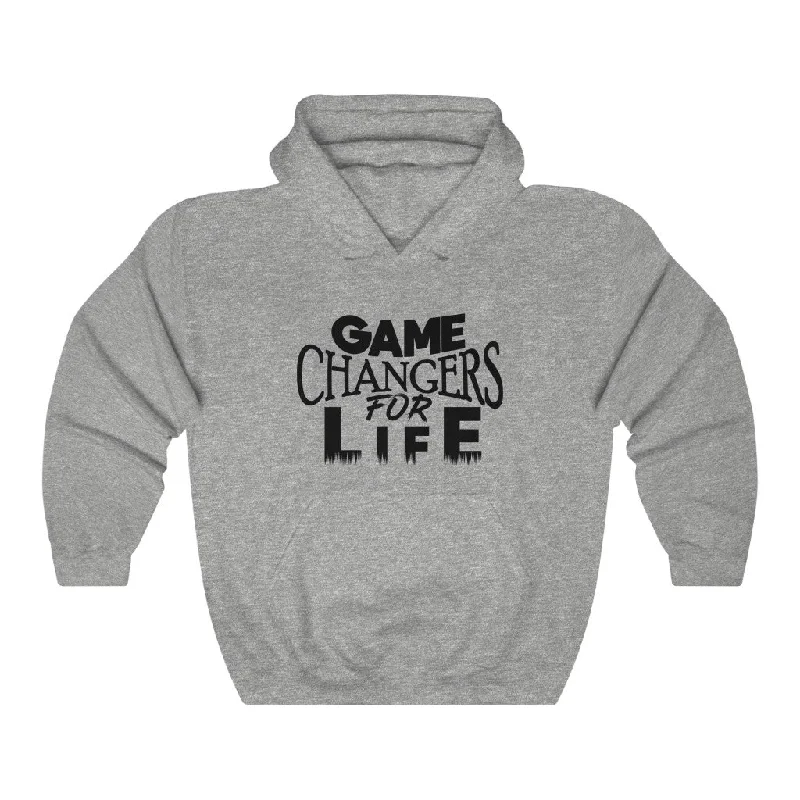 Game Changers Hooded Sweatshirt in Gray