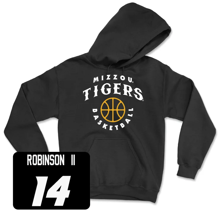 Men's Basketball Black Hardwood Hoodie - Anthony Robinson II