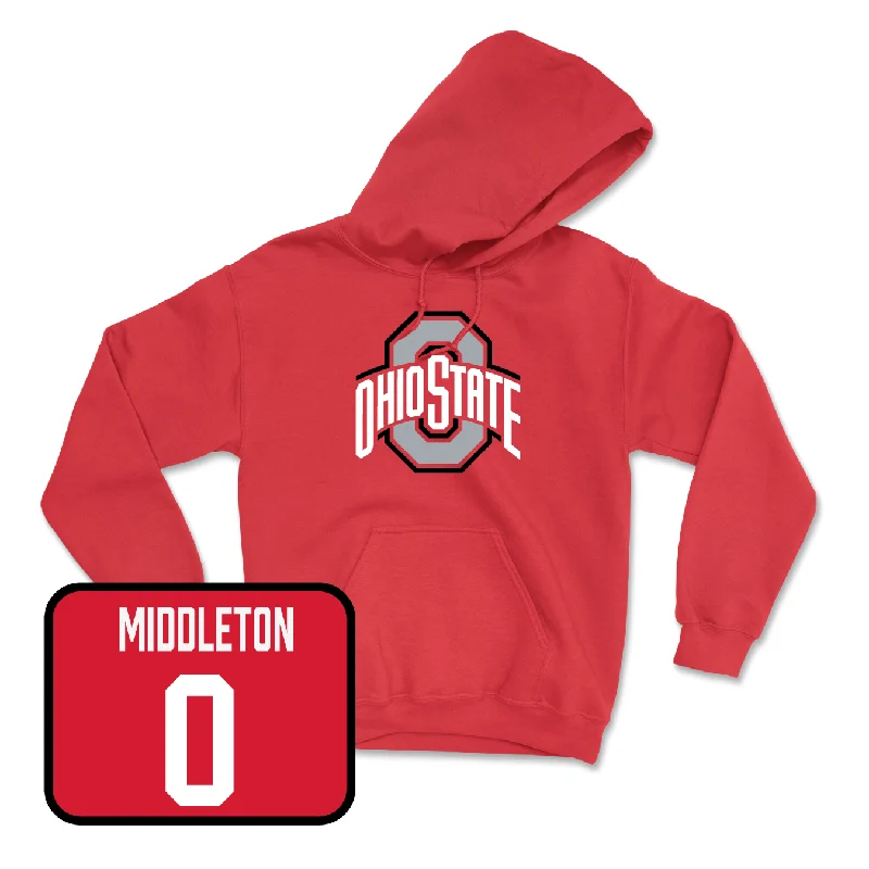 Red Men's Basketball Team Hoodie - Taison Chatman