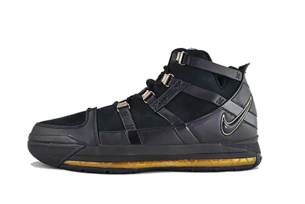 Nike LeBron 3 "Black/Gold"