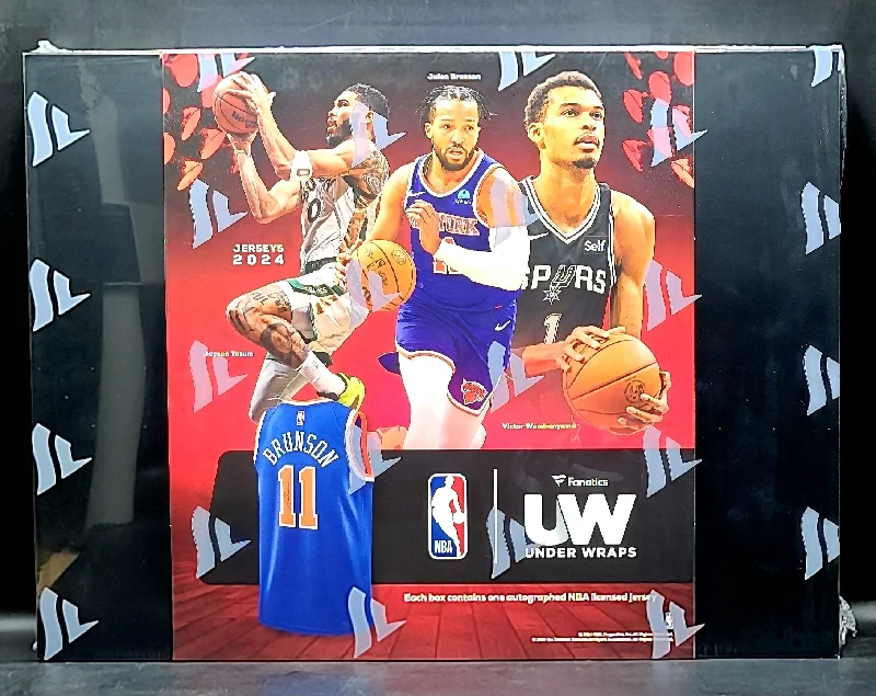 2024 Under Wraps Autographed NBA Jersey Single Mystery Box