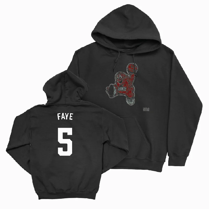 WKU Men's Basketball Big Red Hoodie - Babacar Faye | #5